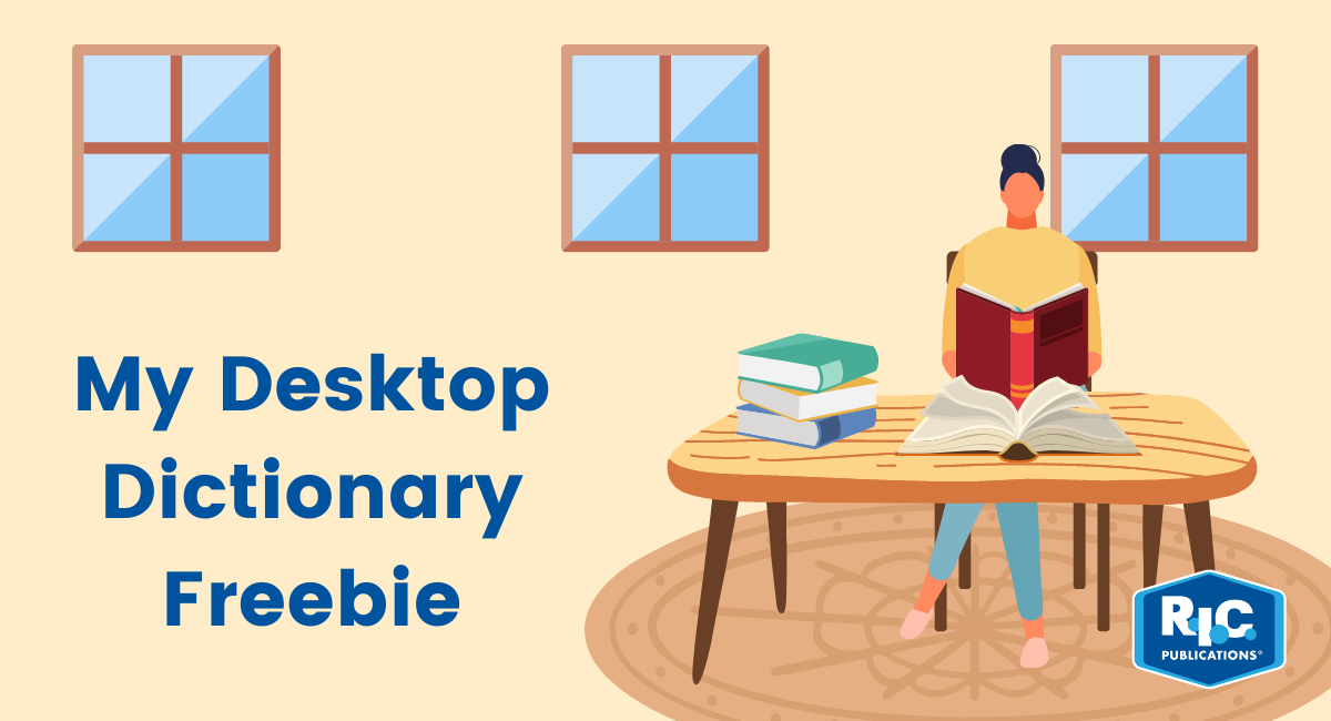 My Desktop Dictionary Freebie