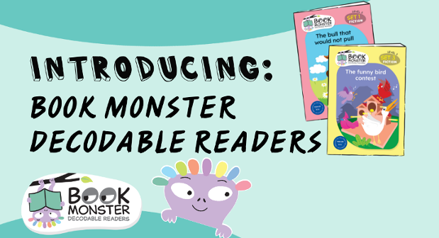Introducing: Book monster decodable readers