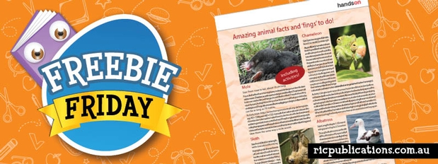 Freebie Friday - Amazing animals