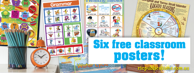 Six free classroom posters!