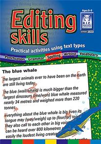 Editing Skills – Practical activities using text types – Ages 8–9