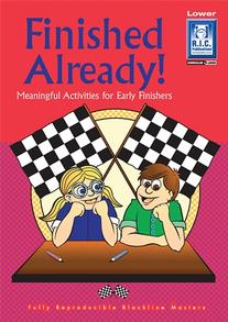Finished Already! – Meaningful activities for Early Finishers – Ages 5–7