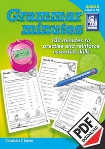 Grammar Minutes – 100 minutes to practise and reinforce essential skills Book E – Ages 9–10 ebook
