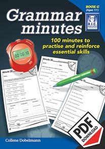 Grammar Minutes – 100 minutes to practise and reinforce essential skills Book G – Ages 10–12 ebook