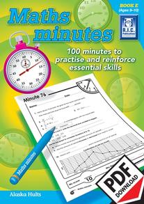Maths Minutes – 100 minutes to practise and reinforce essential skills Book E – Ages 9–10 ebook