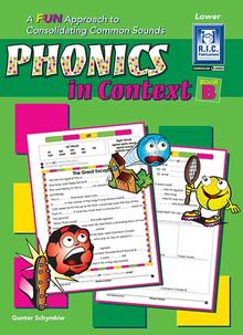 Phonics in Context – A fun approach to consolidating common sounds Book B – Ages 5–7