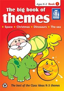The Big Book of Themes Book 1 – Space, Christmas, Dinosaurs, The Sea – Ages 5–7