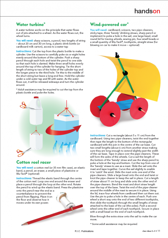 Sustainable energy activities freebie page 2