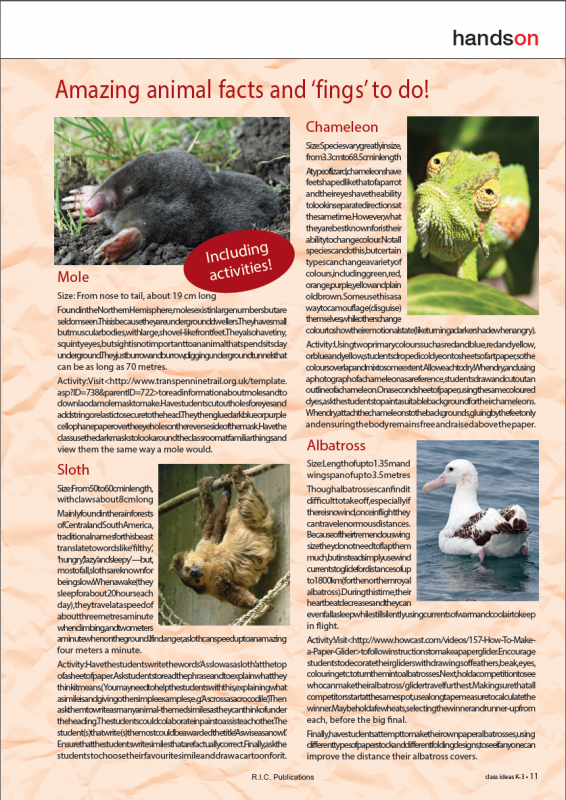 Freebie Friday - Amazing animals Freebie Friday - Amazing animals